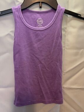 Wonder Nation Lavender Ribbed Tank Top